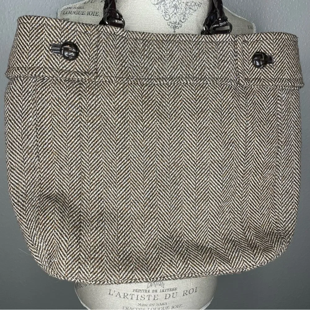 Braciano tweed brown